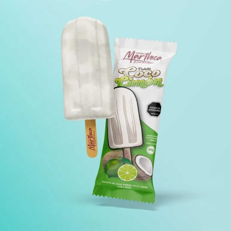 Paleta Coco Limón