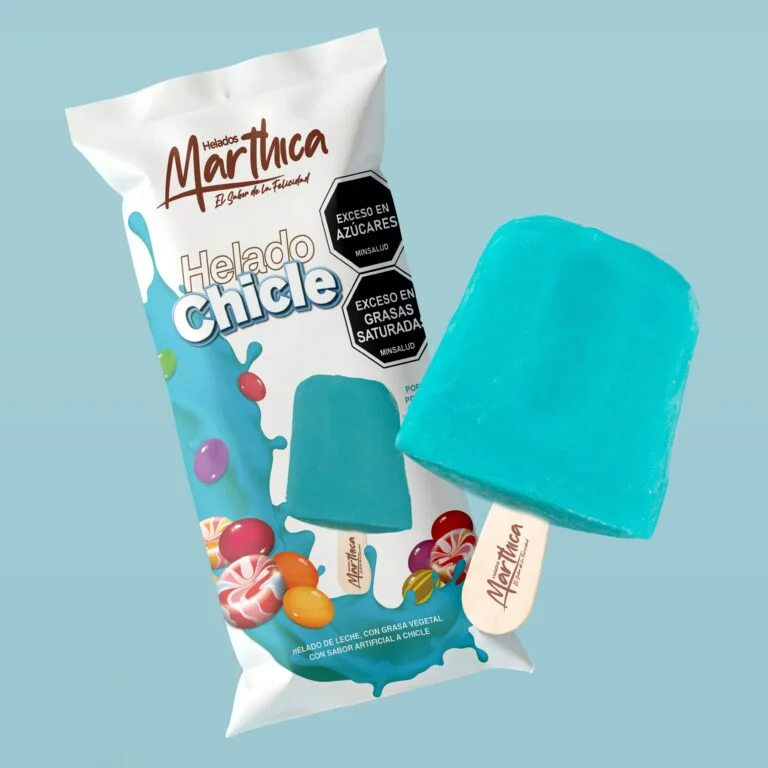 Helado Chicle