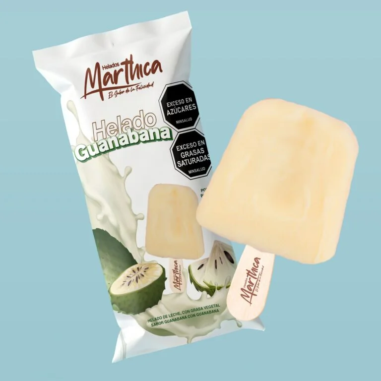 Helado Guanábana