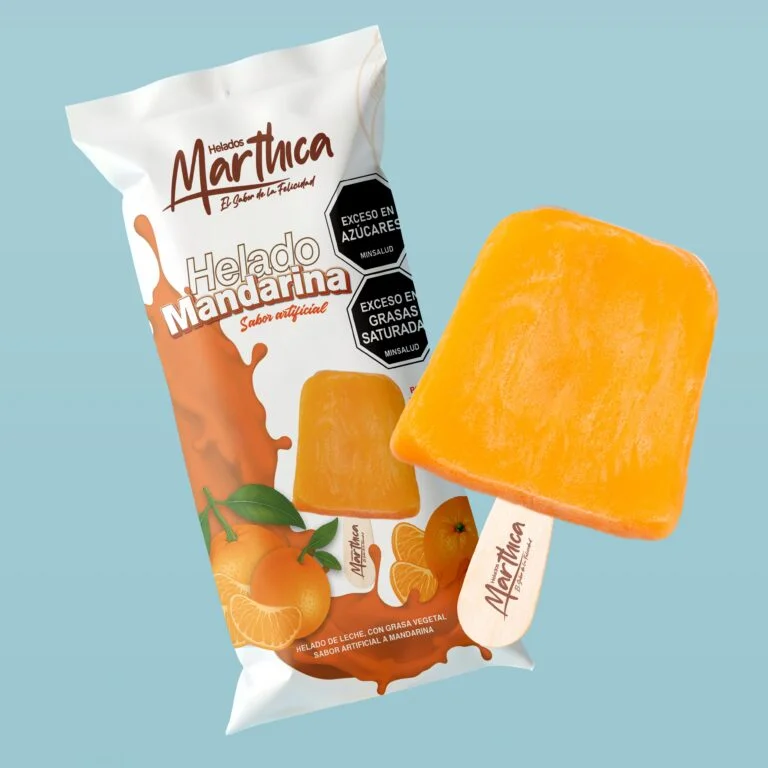 Helado Mandarina