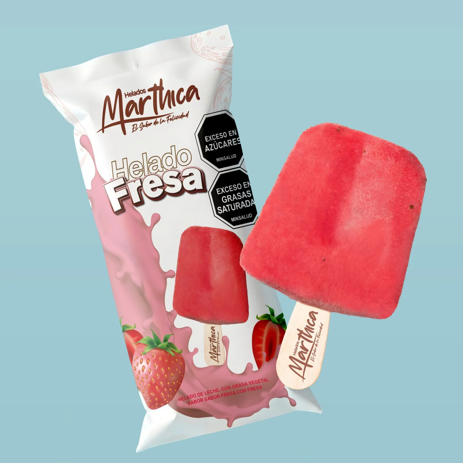 Helado Fresa